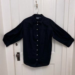 NWT Maeve Anthropologie Black Blouse